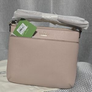 kate spade Blush Pink Saffiano Crossbody Purse